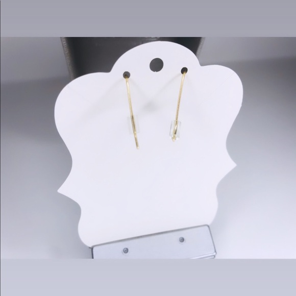 Orange Sapphire Pendant Earrings - Picture 4 of 4